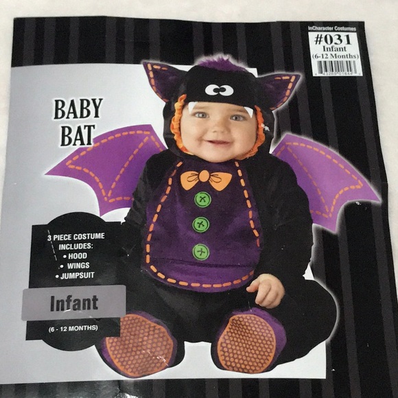 infant bat halloween costume